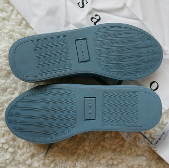 NWT Sandro suede sneakers - Picture 5 of 7